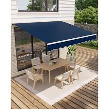 Copertina retractabila Blooma albastra manuala de 250 x 200 cm noua sigilat